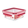Boite Clip&Close verre carrée 0,8 L - Visuel 1